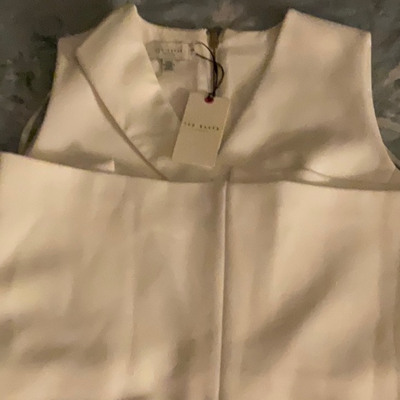 Ted Baker London Tilolah Seamed Bodycon Dress Color Ivory/ - Picture 3 of 13